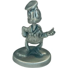 Donald Duck Hudson Fine Pewter Miniature Figurine, Walt Disney Co Made in USA