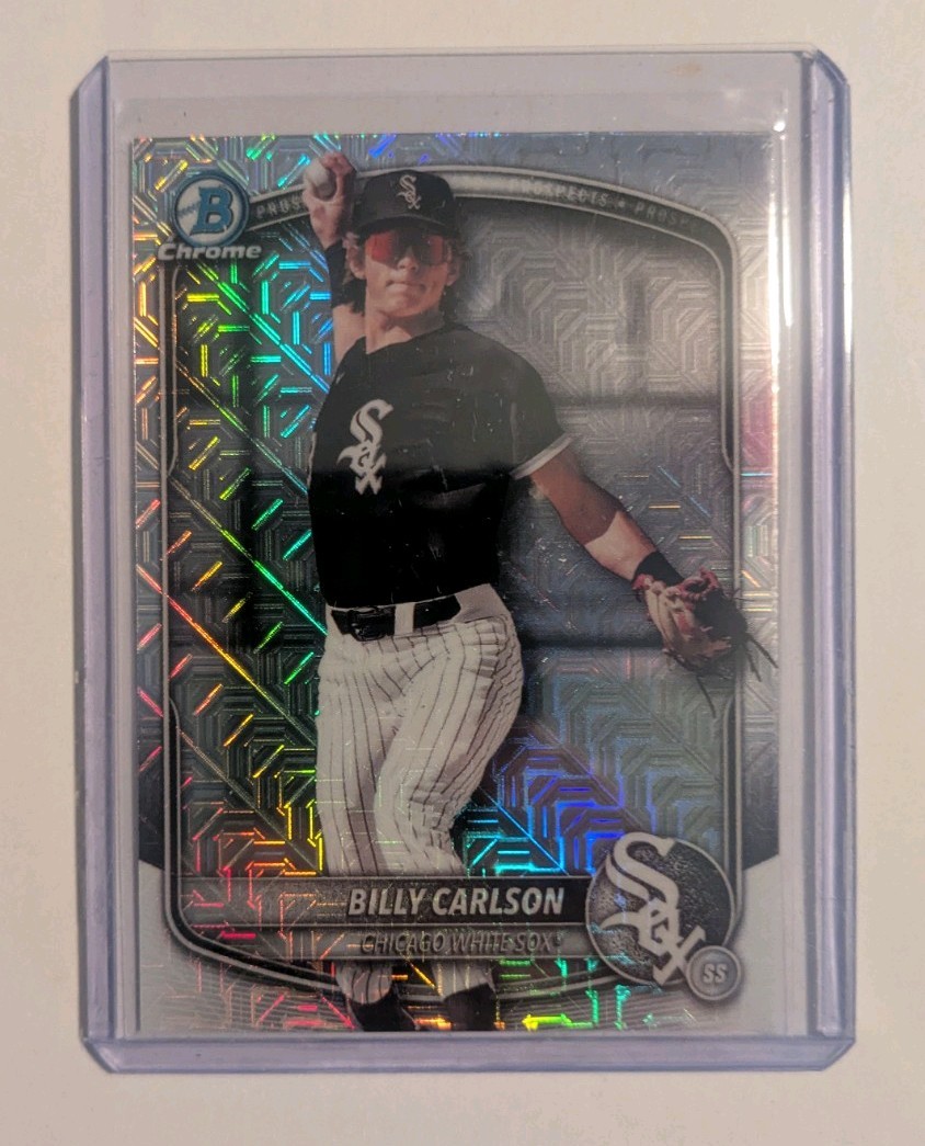 BILLY CARLSON 2025 Bowman Chrome Draft Mega Box Image Variation SP #BDC-10