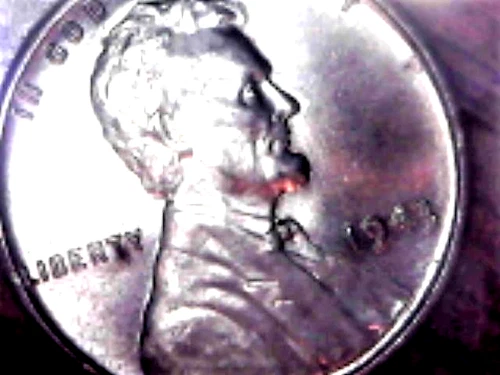 1943 LINCOLN WHEAT-BACK PENNY - GRADES "BRILLIANT UNCIRCULATED"