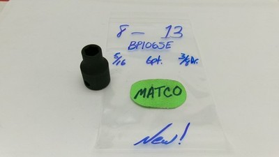 Matco Silver Eagle tools 3/8'' drive 5/16 Impact Socket BP106SE Nice!