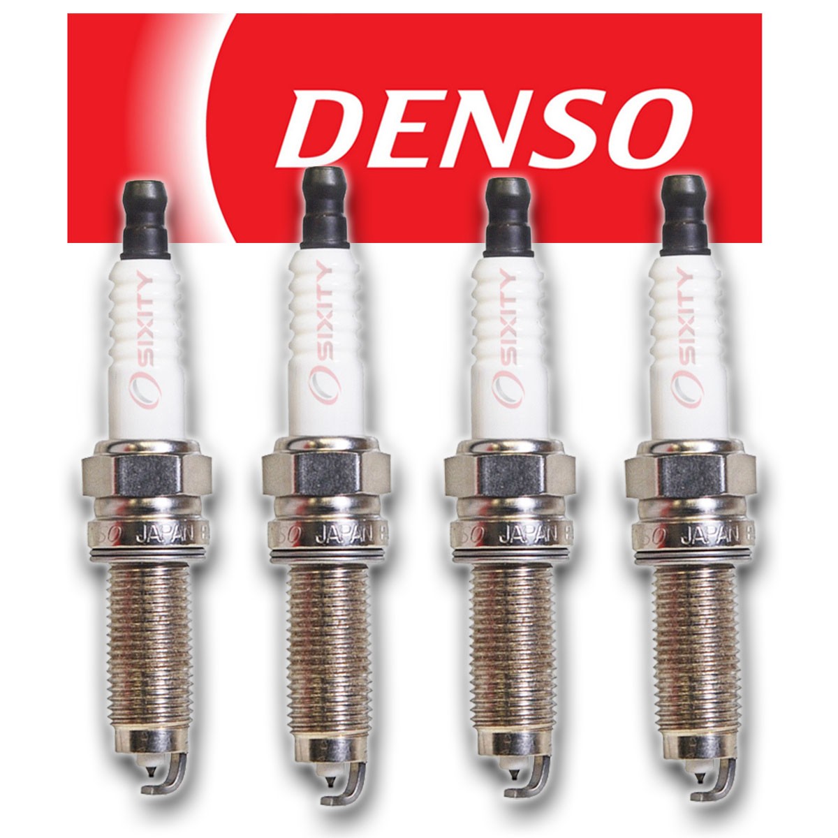 4 DENSO IRIDIUM Long Life Plug 3461 equiv for HONDA 12290-R40-A02 SXU22HCR11S