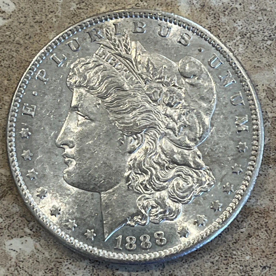 1888 S MORGAN DOLLAR! BEAUTIFUL PIECE! SEMI PROOF LIKE - Image 2 of 4