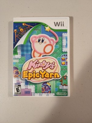 Kirbys Epic Yarn - Nintendo Wii - Includes Manual 