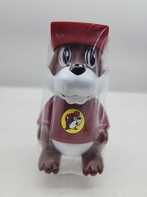 Buc-ee s Bucees Beaver Mascot Plastic Souvenir Sipper Travel Mug New