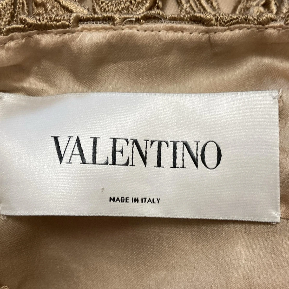 Autentico VALENTINO Abito donna beige