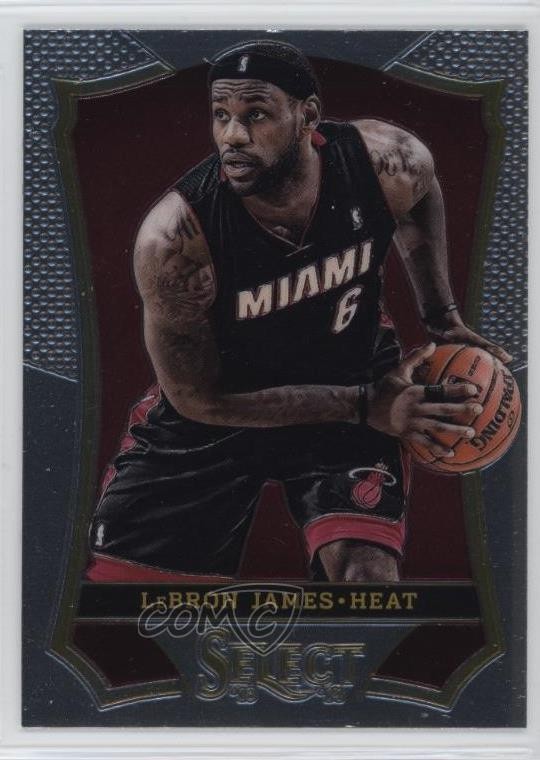 2013-14 Panini Select LeBron James #24 d4v