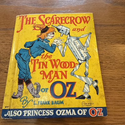 The Scarecrow and the Tin Wood-Man of Oz by L Frank Baum (Hardcover, 1939)