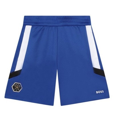 Hugo Boss Boys Signature Detail Running Shorts, Size 4Y