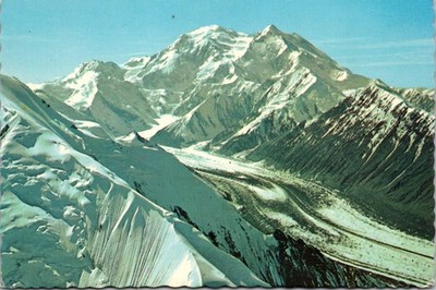 Mount McKinley Bush Pilot Plane Mike Roberts Vintage Postcard