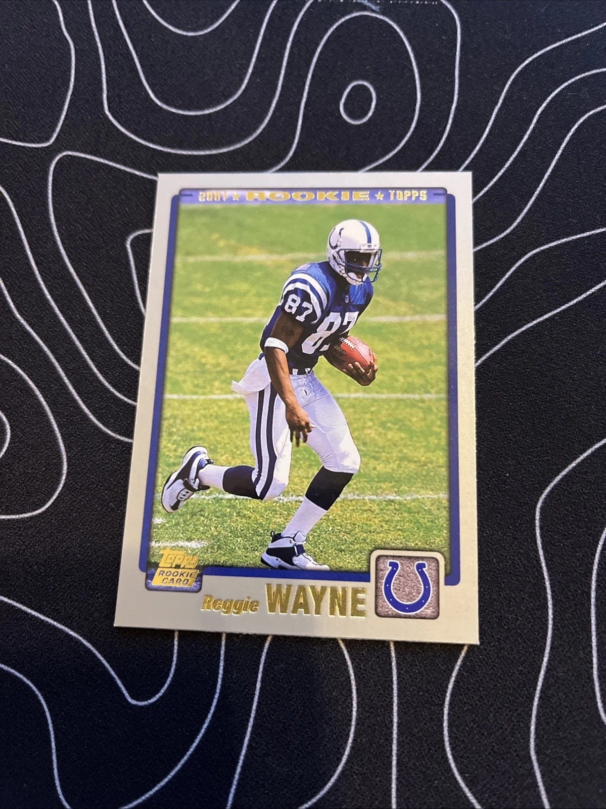 Reggie Wayne trading card