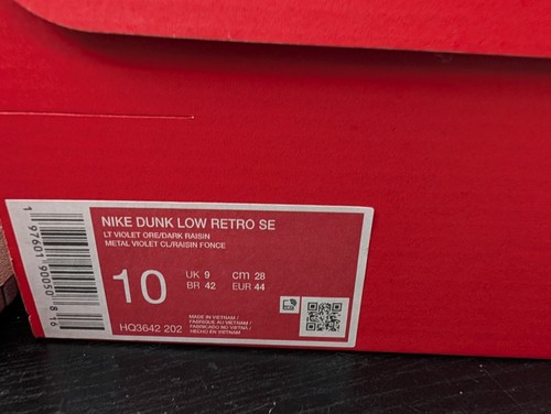 Größe 10 - Nike Dunk SE Low Light Violet Ore (HQ3642-202) - Bild 8 von 9