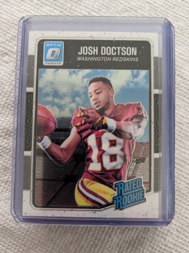 🏆 2016 Donruss Optic Rated Rookie JOSH DOCTSON RC #178 WASHINGTON REDSKINS - 第 1/2 張圖片