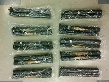 Lot of 10 Foam Nunchucks Padded Karate Weapon Martial Arts Training 12" black