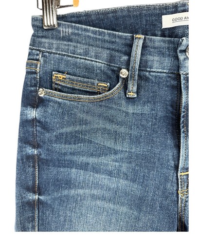 NWT GOOD AMERICAN Good Legs Womens Jeans Size 0/25 Indigo - Picture 7 of 24