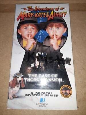 Adventures of Mary-Kate  Ashley, The Case of Thorn Mansion (VHS, 1994)