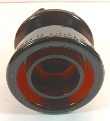 Armstrong's 51-2U Glass Insulator Amber Red Rootbeer | eBay