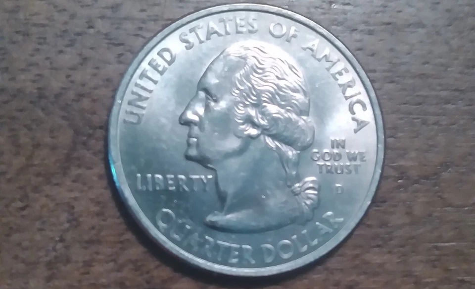 2002-D Tennessee State Quarter With Strike Through Error (Grease) - Image 2 of 4