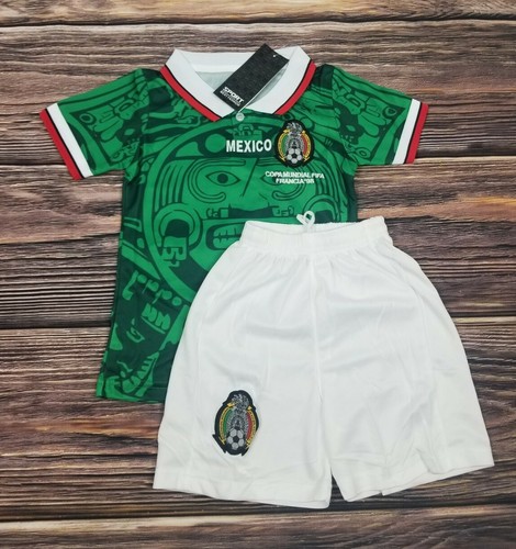 Mexico Kid's Green Soccer Jersey Futbol 