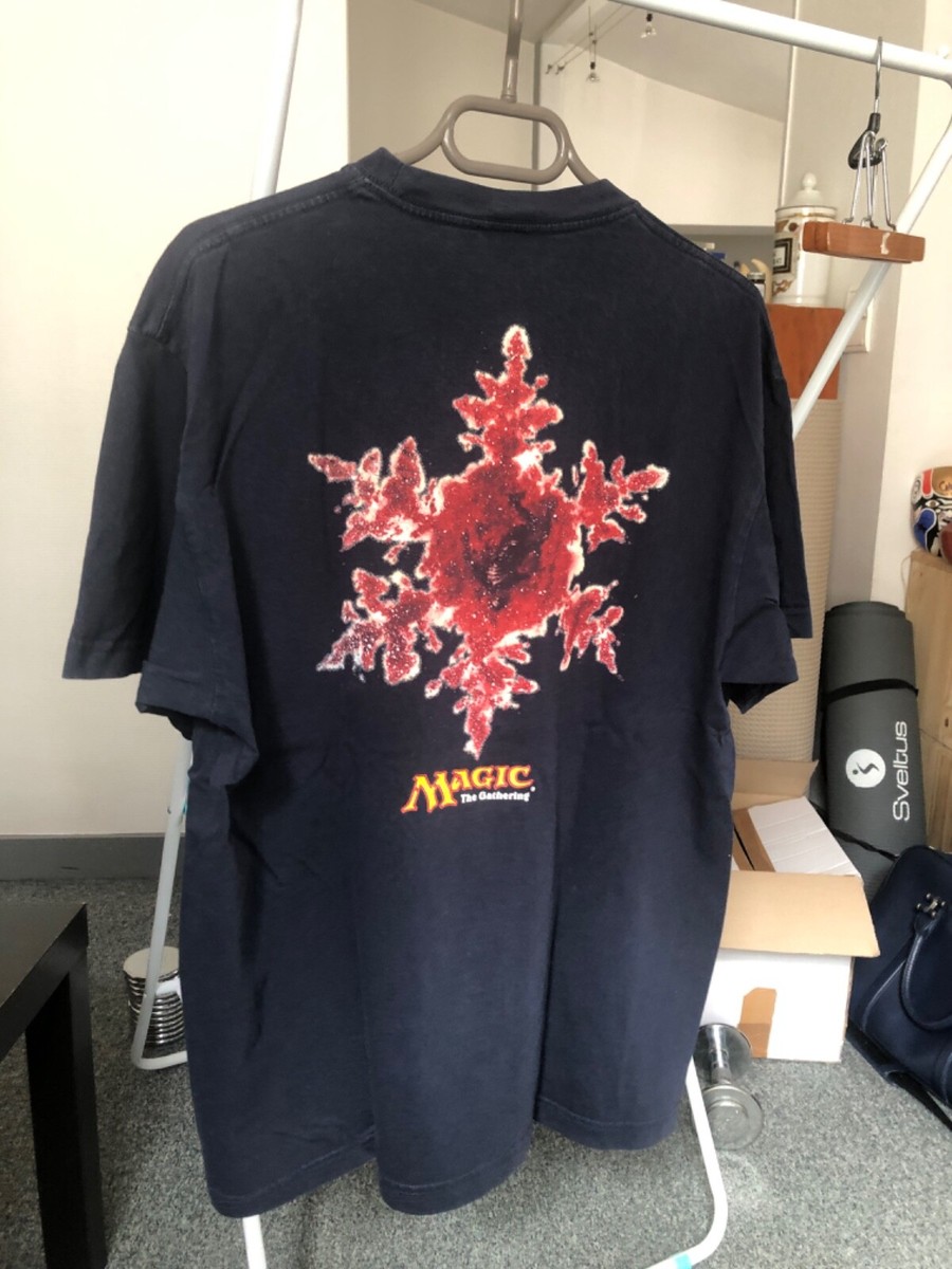 T-Shirt Magic Mtg Coldsnap Prerelease Souffle glaciaire Size 