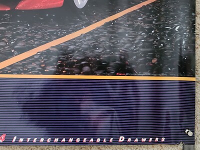 Snap-on Tools Advertising Poster 39x25 1989 Series 2000 Box