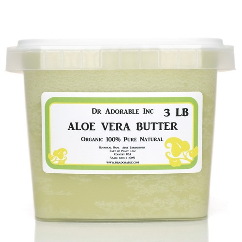 RAW ALOE VERA BUTTER ORGANIC COLD PRESSED PURE 2 OZ 4 OZ 8 OZ 12 OZ-12 LB - Picture 22 of 30