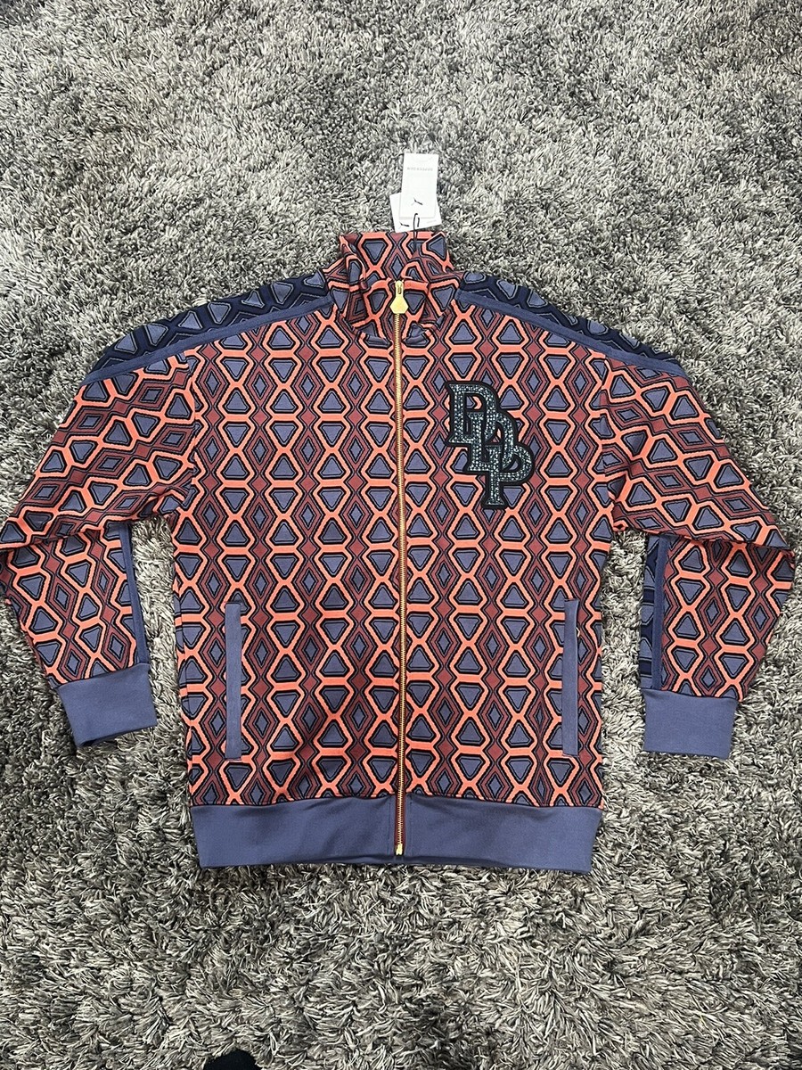 Puma X Dapper Dan T7 Jacket Blue Indigo Men Size Small | eBay