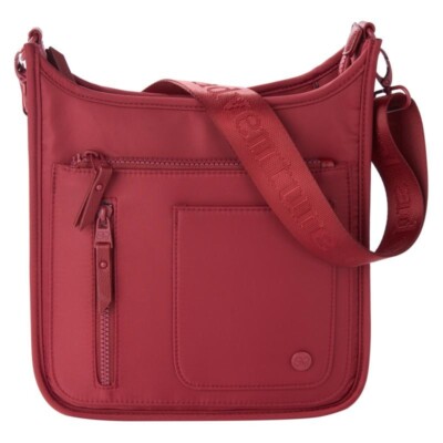 #Samantha Brown To-Go Crossbody Bag - Burgundy 858235