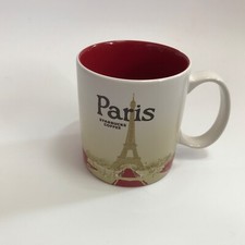 Starbucks Global Icon Mug Paris 16floz Location Coffee Mugs