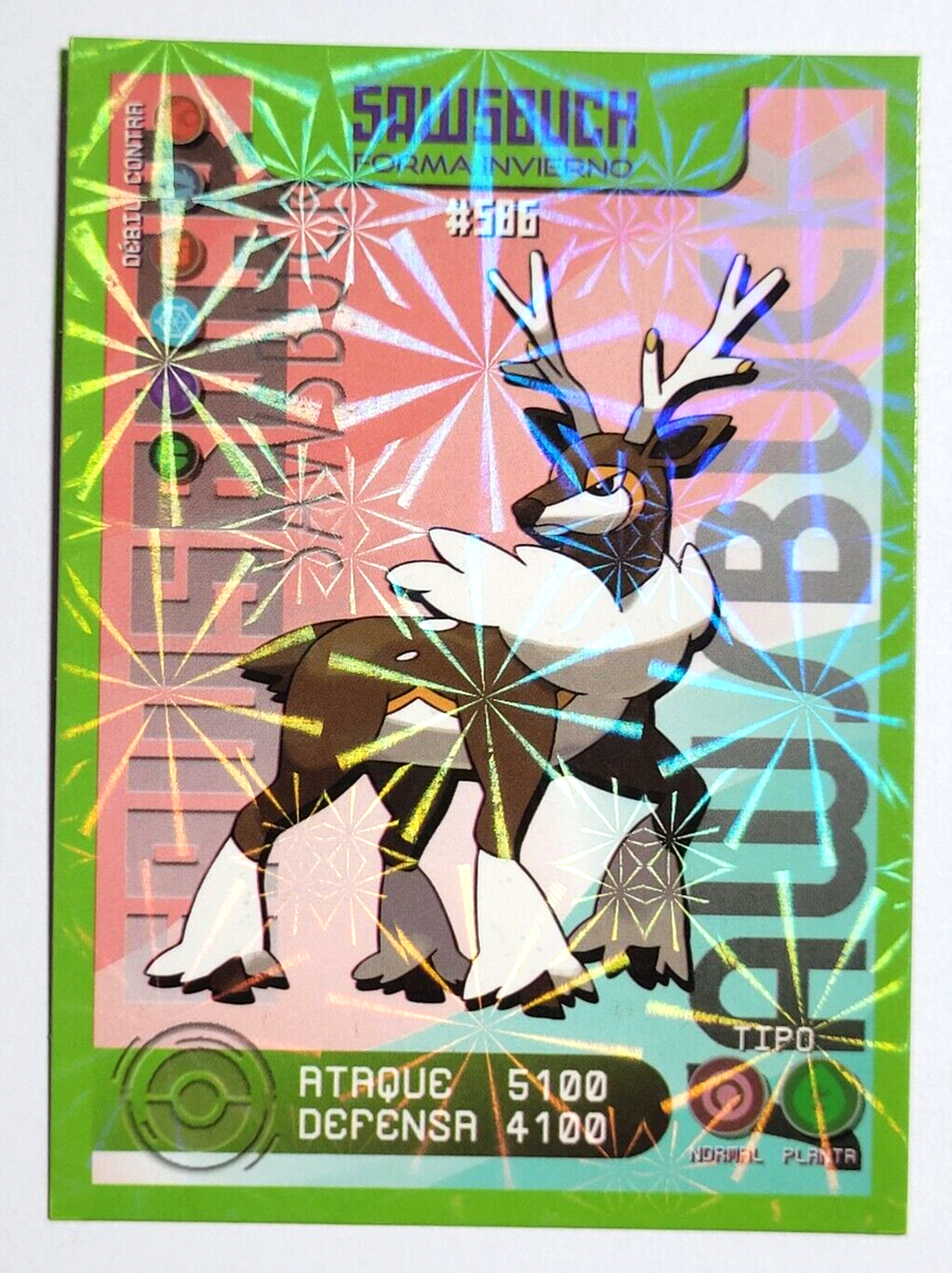 CARD POKEMON EJ VOL. VIII #39 WINTER FORM SAWSBUCK 2020 Unova PERU