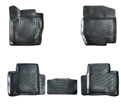Car Floor Mats Liners For Mercedes ML 2005-2011 All Season Heavy Duty Auto Rugs