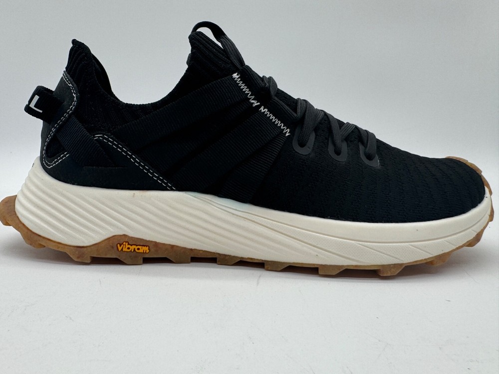 New MERRELL Embark Lace Sneaker Eco Dye SZ 10 For Men BLACK/WHITE J004671