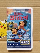 Funko Rewind Stitch Blockbuster Figure Chase VHS Sunglasses Disney HTF RARE