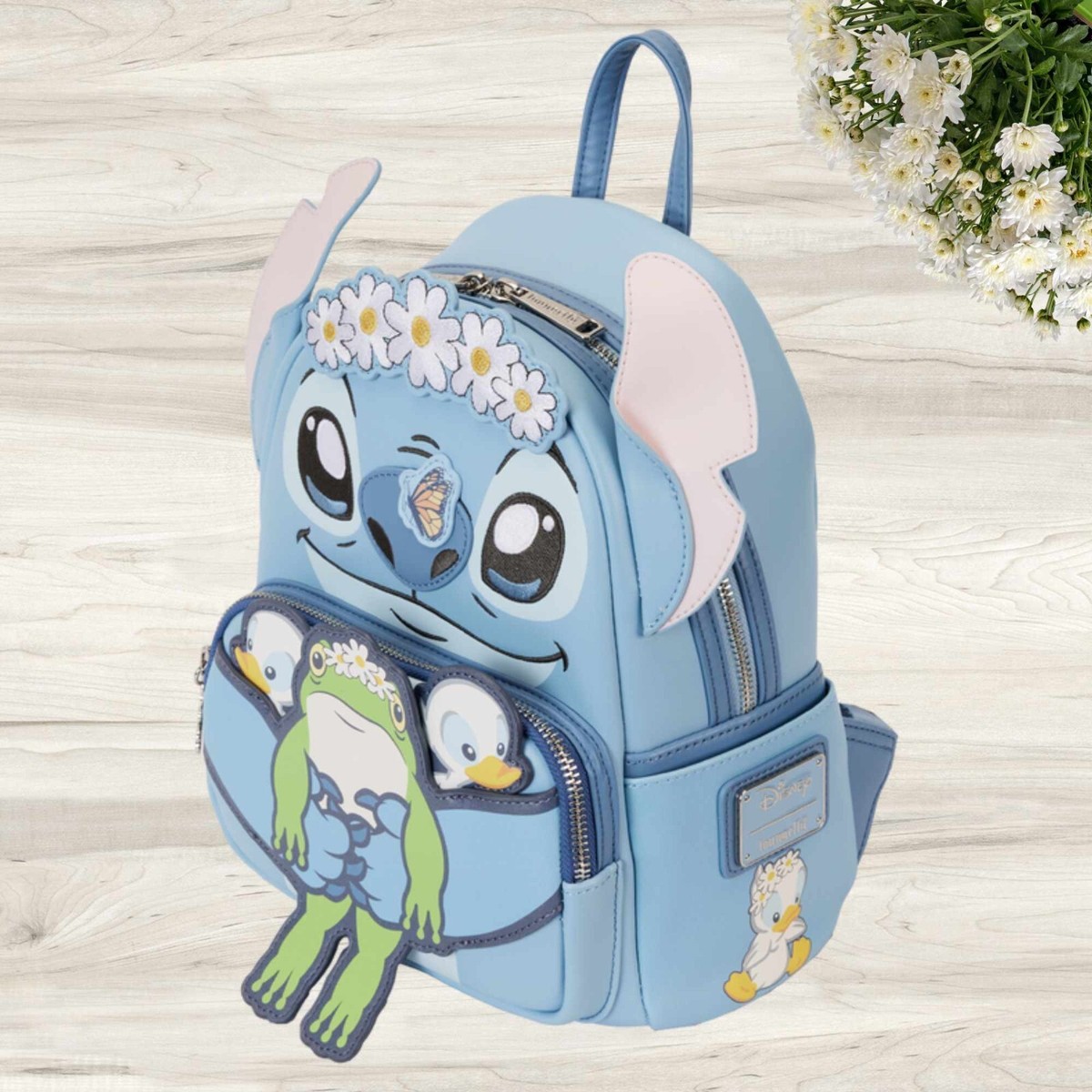 Loungefly Disney Lilo and Stitch Springtime Cosplay Mini 