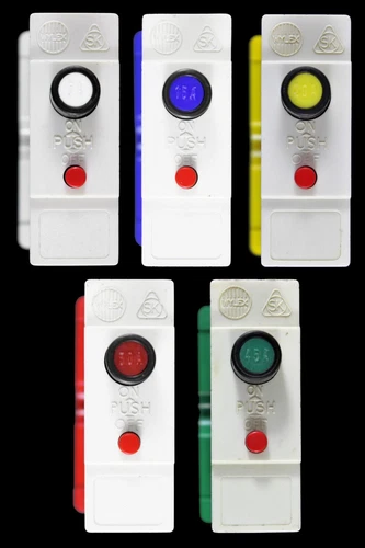 WYLEX PUSH PLUG IN 5 15 20 30 45 AMP TYPE B 240V MCB CIRCUIT BREAKER FUSE