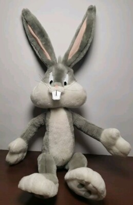 Vintage Applause 1996 Bugs Bunny Plush Toy 21 inch Warner Brothers Cartoons 