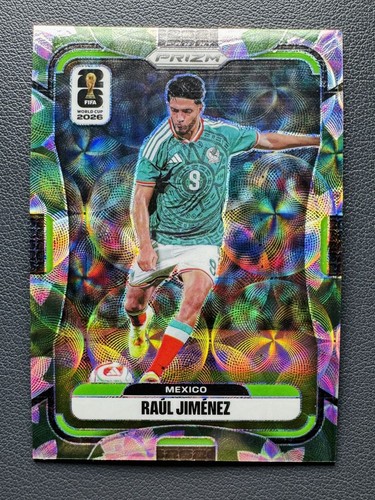 2026 Panini Prizm World Cup Raul Jimenez #284 Choice Lotus Flower /18 SSP Mexico