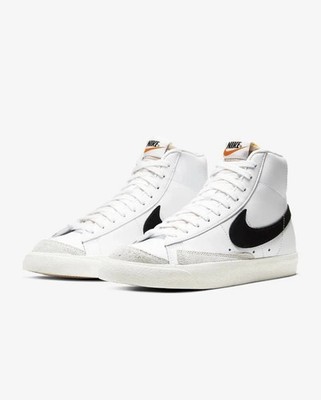 Nike Women's Blazer Mid '77 White/ Black CZ1055-100 Fashion Shoes Size 9.5