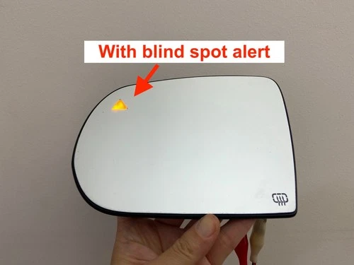 2015-2019 Jeep Cherokee Driver Left Side Door Mirror Glass Heated Blind Spot OEM