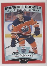 2019-20 Upper Deck O-Pee-Chee Update Marquee Rookies Red Gaetan Haas #640 0c3