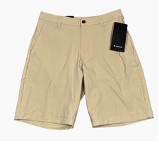Lululemon Commission Shorts Mens 30"x9" Trench Khaki Warpstreme Classic LM7AK3S