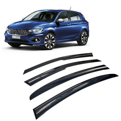 Windabweiser Luftabweiser Regenabweiser Für Fiat Tipo 2015-2024 Schrägheck