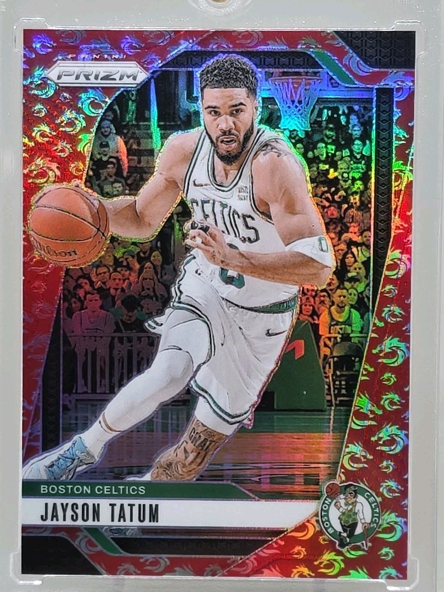 2024-25 Panini Prizm JAYSON TATUM #103 Dragon Year Prizm #'d /88 CELTICS