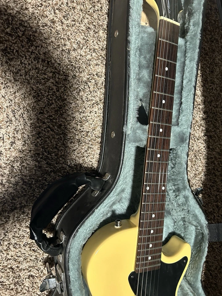 TV Epiphone Les Paul Junior 57 reedición amarilla - Como nueva Foto 4 de 4