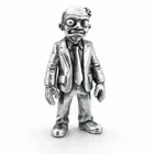 1 oz Gold Spartan 999+ Pure Silver Office Zombie Statue Luxury Collectible Gift