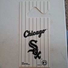 Chicago White Sox Door Hangar MLB 1992 Tag Express ~ 8" x 4" Don't Bother Me!
