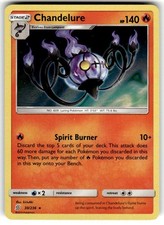 Chandelure 30/236 Holo Rare Unified Minds Pokemon LP