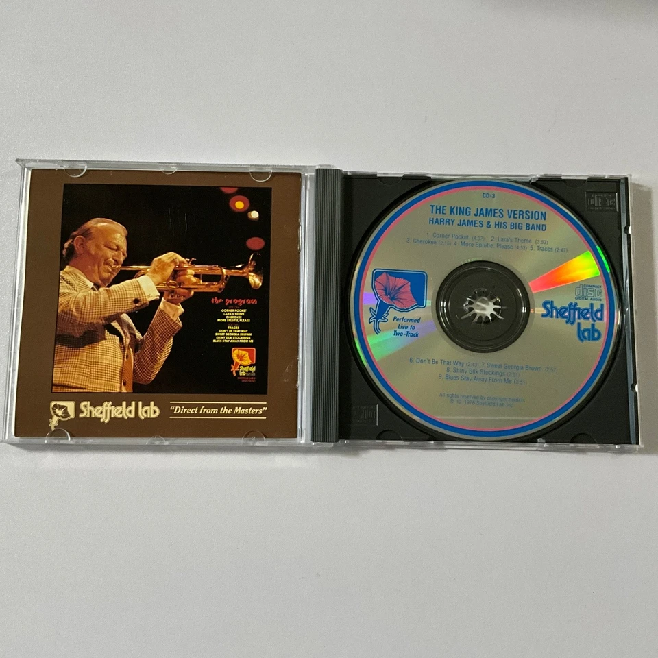 Harry James & His Big Band - The King James Version 1976 Jazz Sheffield Lab HIFI Foto 2 de 3