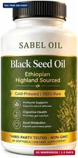 Share Sabel Oil Ethiopian Black Seed Oil, 2026 Highland Cold-Pressed Black Seed