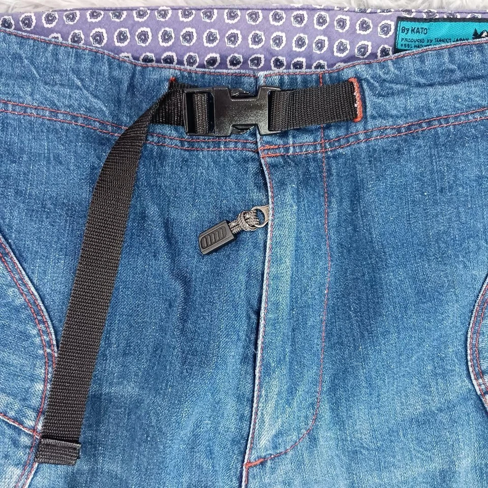 By Kato Cycle Short Denim Pants L Size - Image 4 of 4