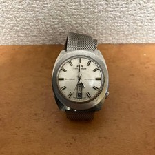Technos Skysonic Automatic Watch Day-Date Vintage 25 Jewels Swiss Made